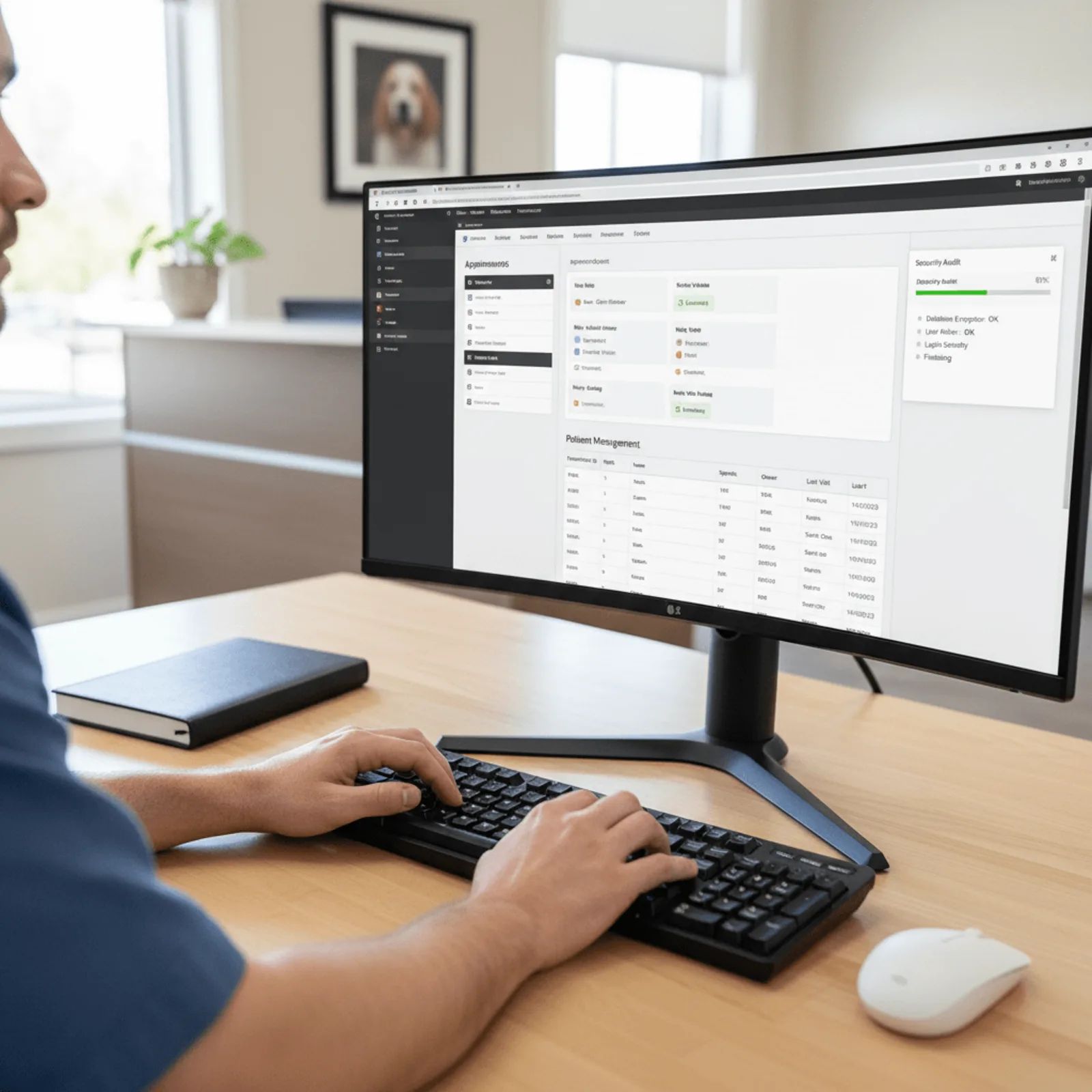 wordpress support for veterinarians - clean wordpress dashboard after successful malware removal and security hardening