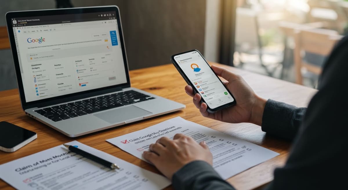 local seo strategy - step-by-step checklist showing how to get started with local search optimization