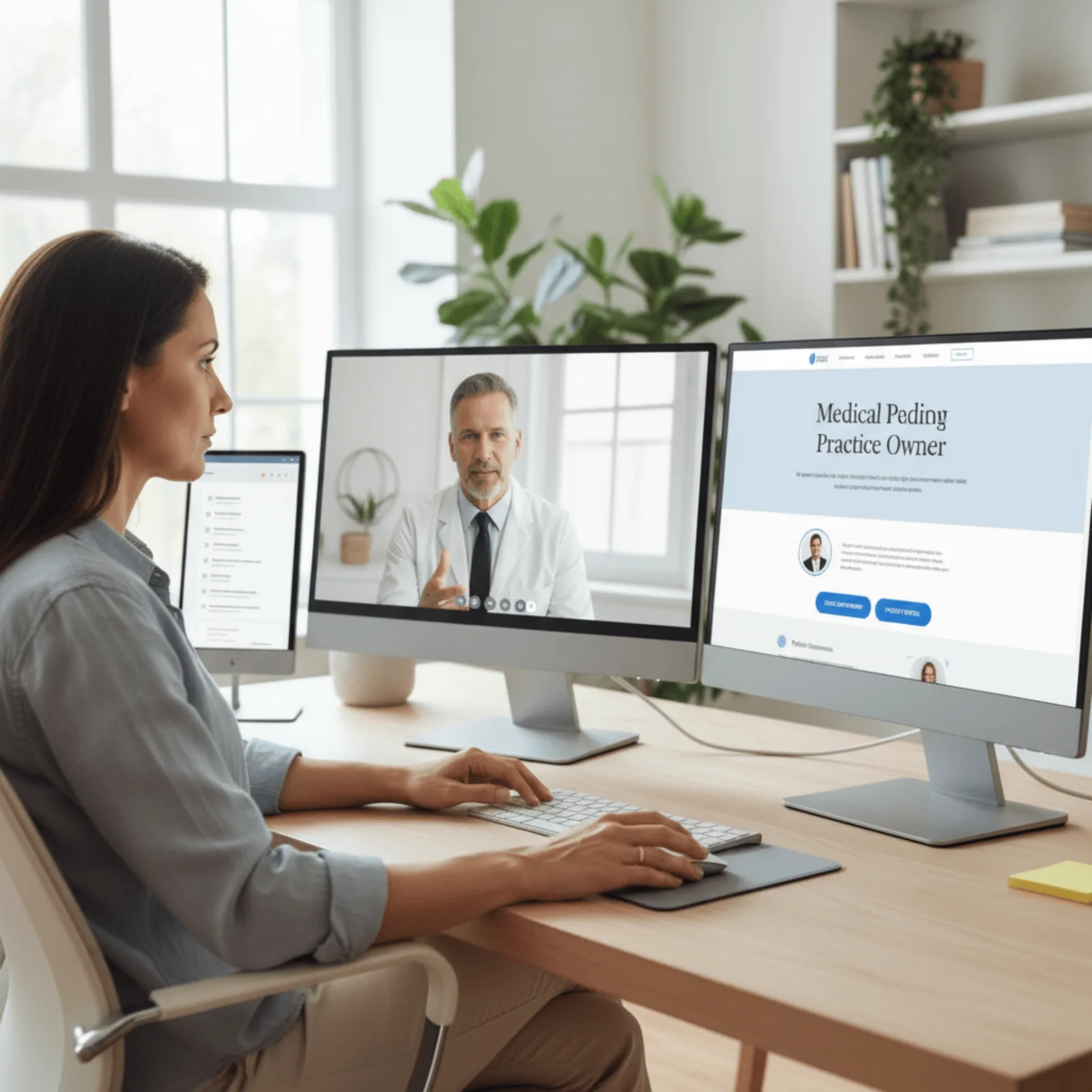 patient focused medical website design - project timeline showing discovery, design, development, and ongoing management phases