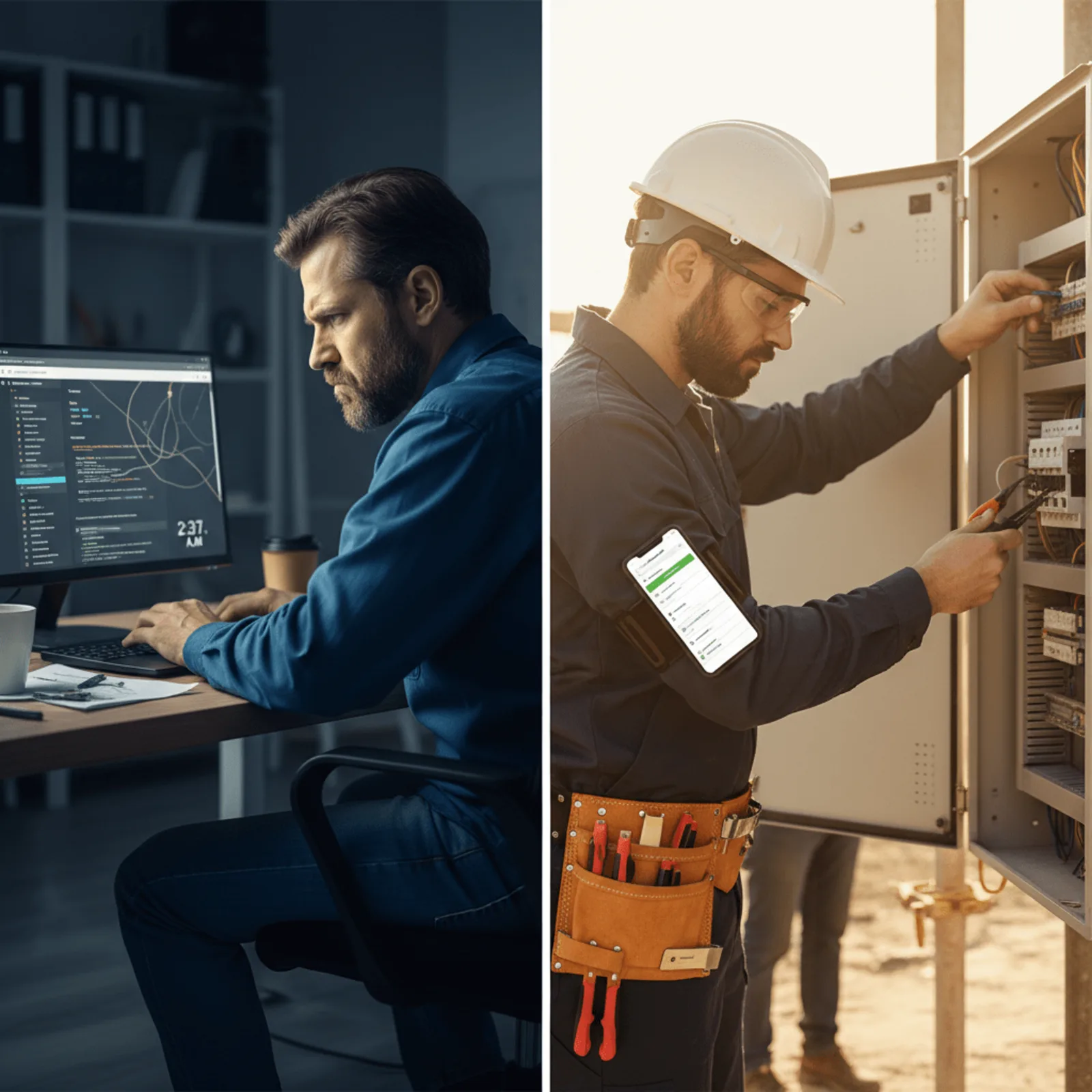 wordpress maintenance comparison for electricians - diy vs professional service time and cost analysis