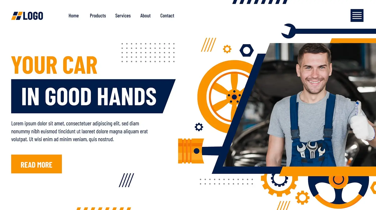 Auto Repair Website Design