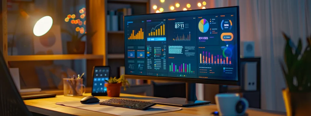 a computer screen displaying a website dashboard with multiple colorful plugins seamlessly integrated and functioning smoothly.