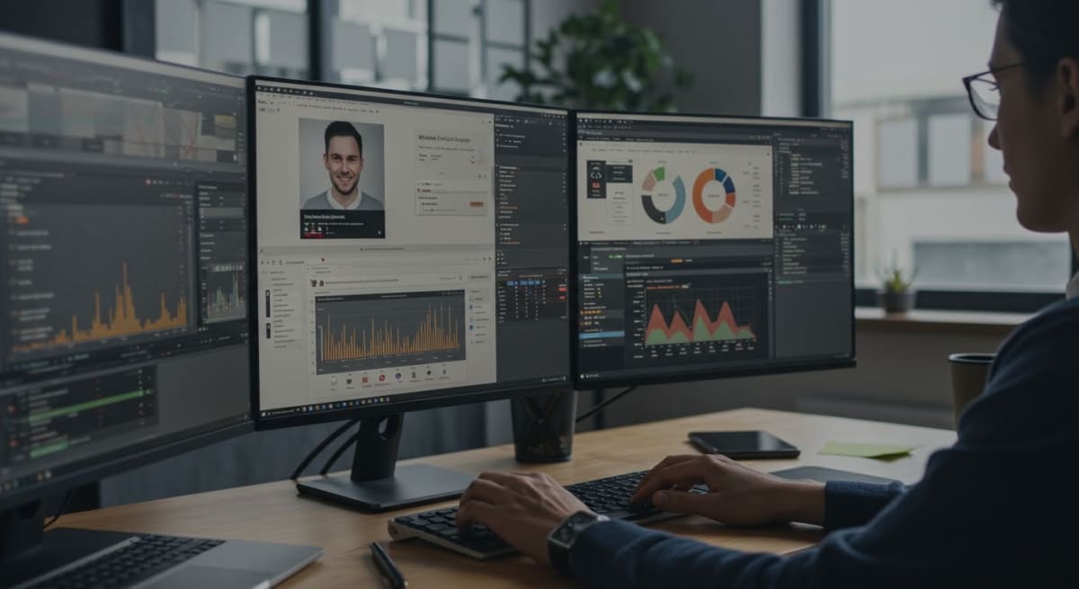 managed website plans - dashboard showing security monitoring, performance metrics, and maintenance tasks